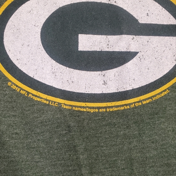 Green Bay Packers T-Shirt Womens Size Small NFL Team Apparel V-Neck Football Top - Picture 9 of 12